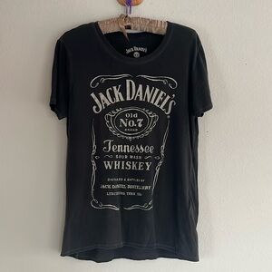 Charcoal gray Lucky Brand Jack Daniels t-shirt